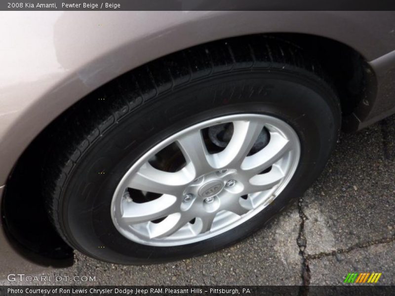 Pewter Beige / Beige 2008 Kia Amanti
