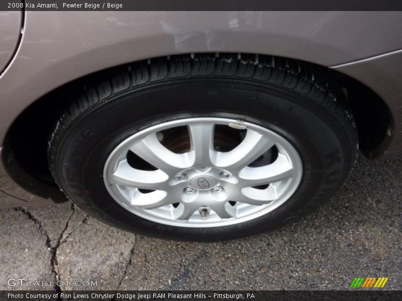 Pewter Beige / Beige 2008 Kia Amanti