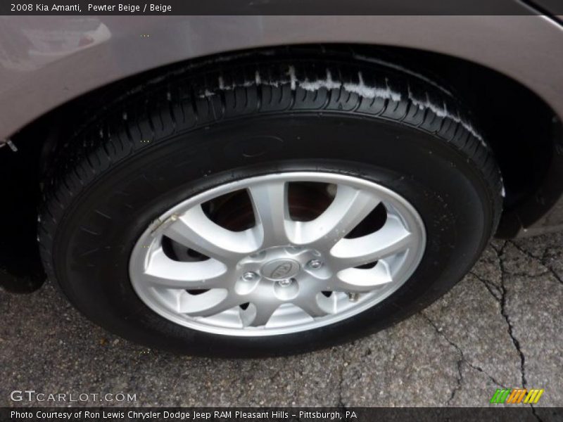 Pewter Beige / Beige 2008 Kia Amanti