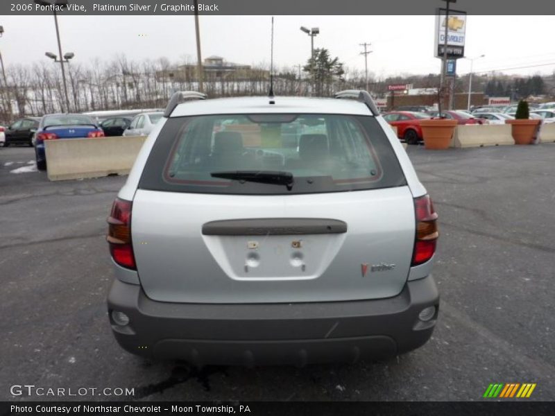 Platinum Silver / Graphite Black 2006 Pontiac Vibe