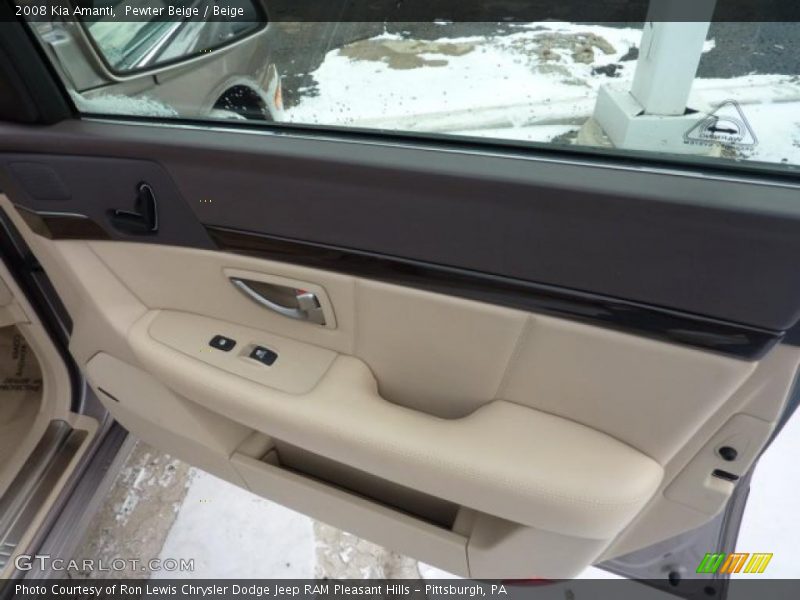 Pewter Beige / Beige 2008 Kia Amanti