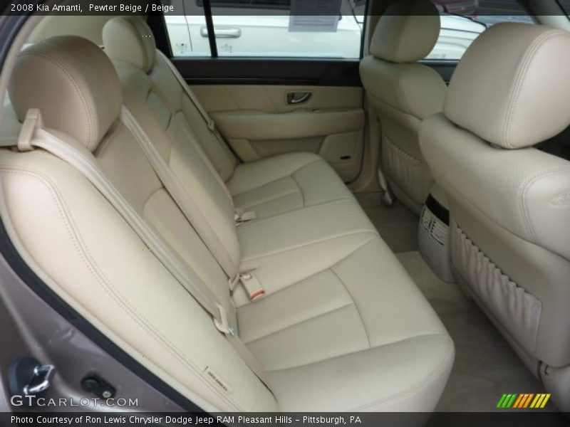 Pewter Beige / Beige 2008 Kia Amanti