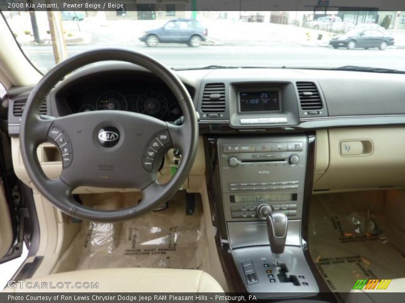 Pewter Beige / Beige 2008 Kia Amanti