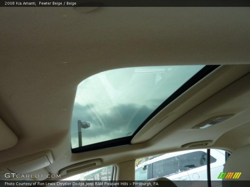 Pewter Beige / Beige 2008 Kia Amanti