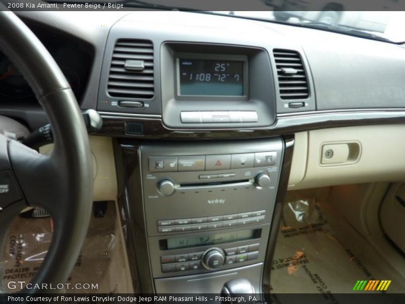 Pewter Beige / Beige 2008 Kia Amanti