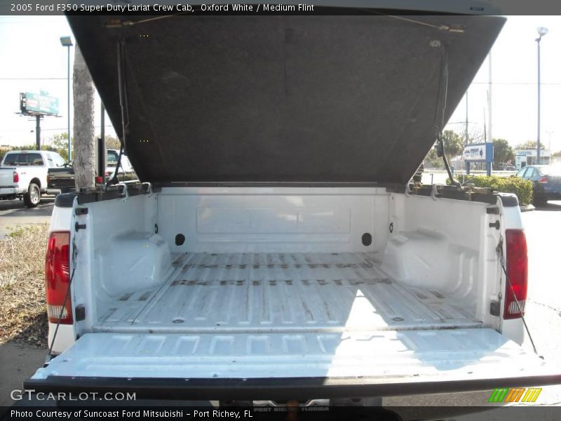 Oxford White / Medium Flint 2005 Ford F350 Super Duty Lariat Crew Cab
