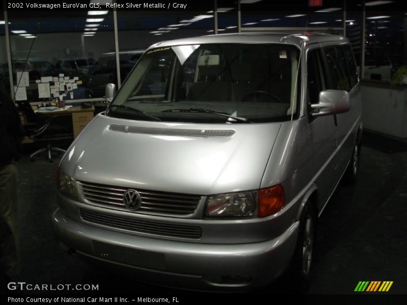 Reflex Silver Metallic / Gray 2002 Volkswagen EuroVan GLS