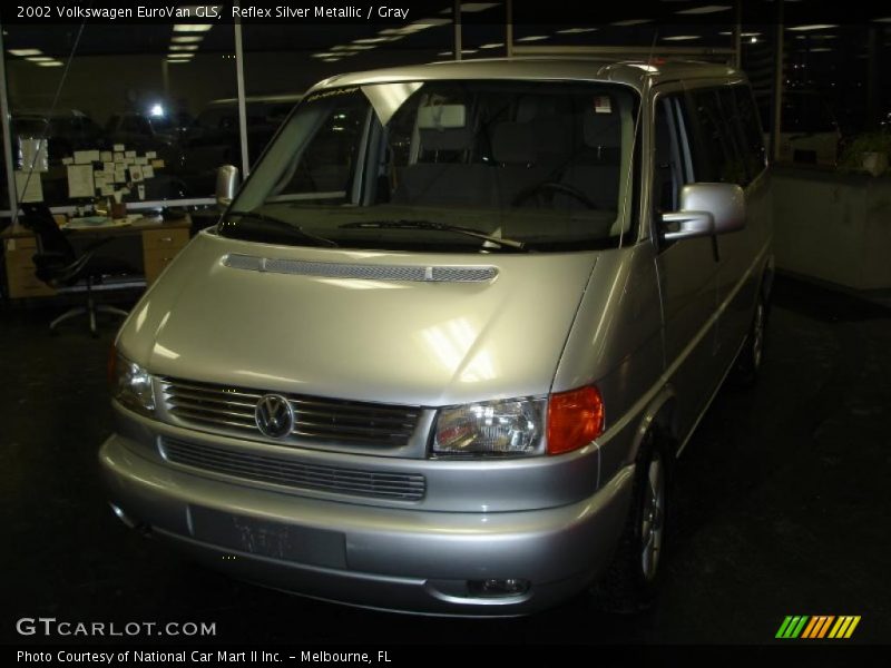 Reflex Silver Metallic / Gray 2002 Volkswagen EuroVan GLS