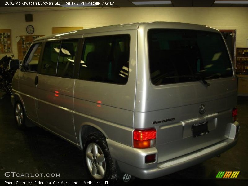 Reflex Silver Metallic / Gray 2002 Volkswagen EuroVan GLS