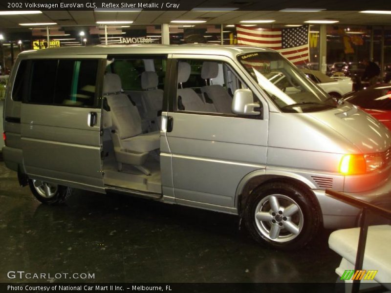 Reflex Silver Metallic / Gray 2002 Volkswagen EuroVan GLS