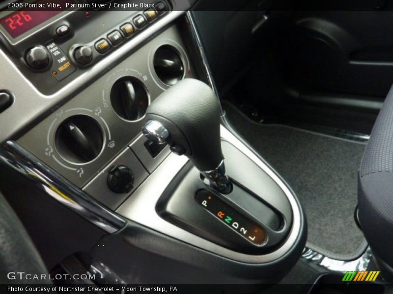 Platinum Silver / Graphite Black 2006 Pontiac Vibe