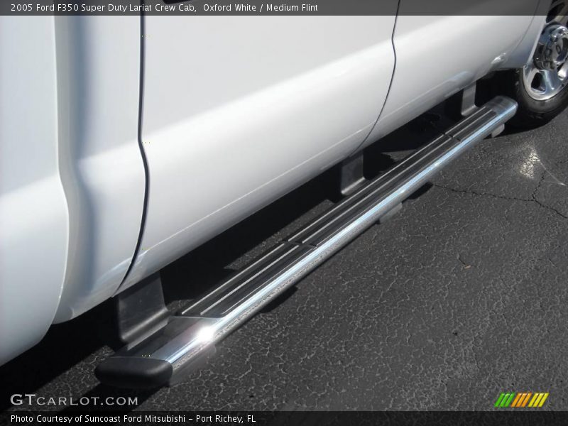 Oxford White / Medium Flint 2005 Ford F350 Super Duty Lariat Crew Cab