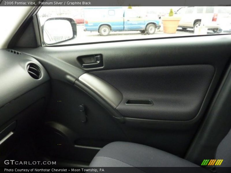 Platinum Silver / Graphite Black 2006 Pontiac Vibe