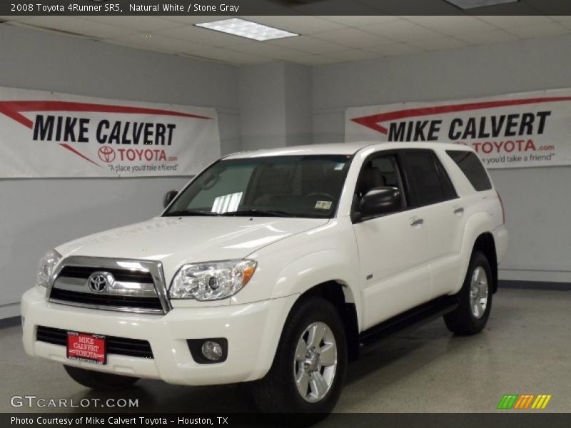 Natural White / Stone Gray 2008 Toyota 4Runner SR5