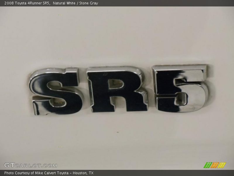 Natural White / Stone Gray 2008 Toyota 4Runner SR5