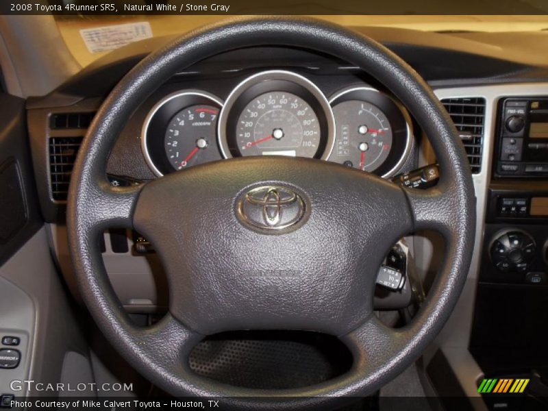 Natural White / Stone Gray 2008 Toyota 4Runner SR5