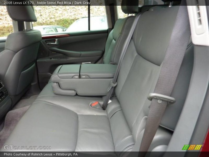  2008 LX 570 Dark Gray Interior