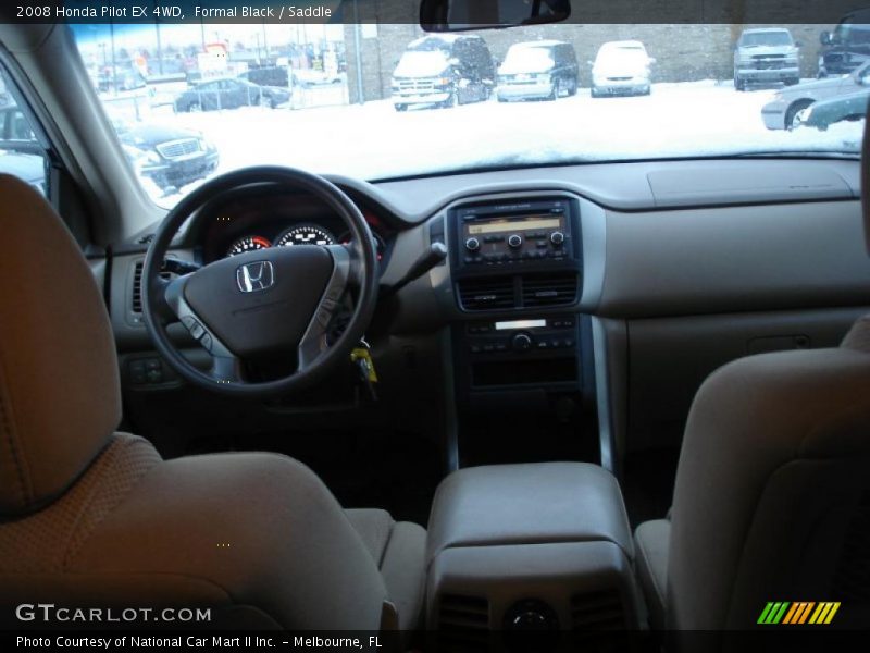 Formal Black / Saddle 2008 Honda Pilot EX 4WD