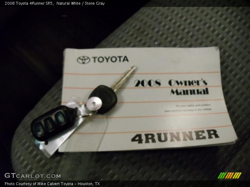 Natural White / Stone Gray 2008 Toyota 4Runner SR5