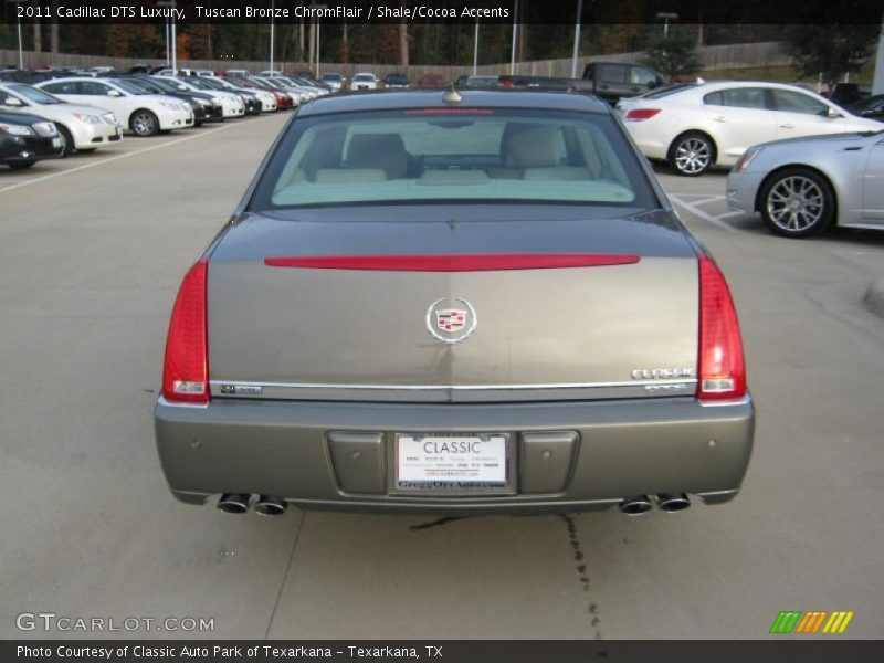 Tuscan Bronze ChromFlair / Shale/Cocoa Accents 2011 Cadillac DTS Luxury