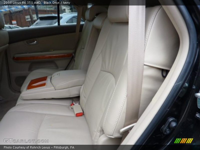 Black Onyx / Ivory 2008 Lexus RX 350 AWD
