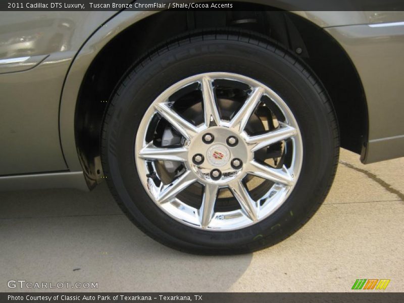 Tuscan Bronze ChromFlair / Shale/Cocoa Accents 2011 Cadillac DTS Luxury