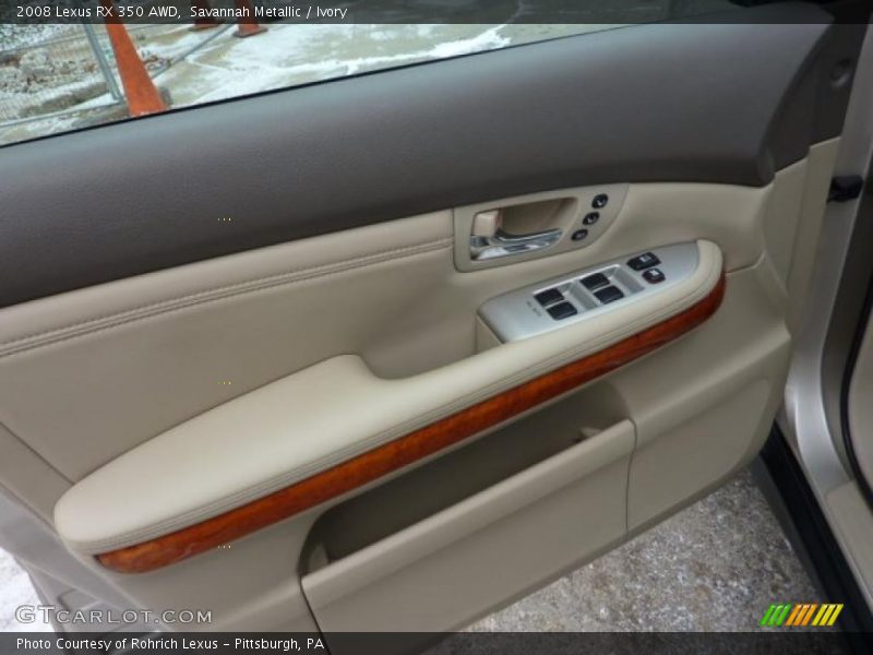 Savannah Metallic / Ivory 2008 Lexus RX 350 AWD