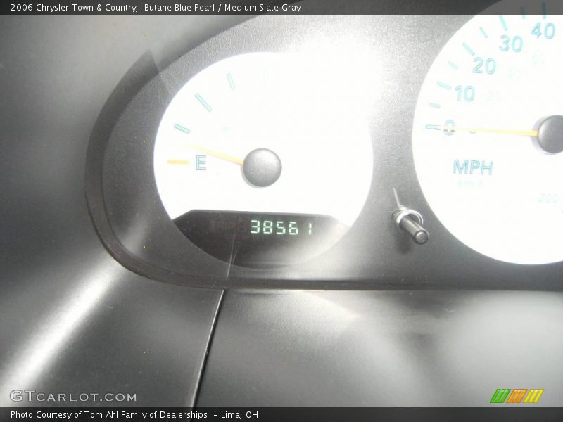 Butane Blue Pearl / Medium Slate Gray 2006 Chrysler Town & Country