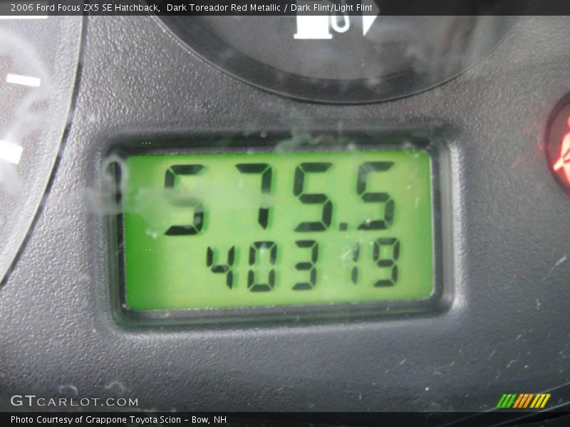 Dark Toreador Red Metallic / Dark Flint/Light Flint 2006 Ford Focus ZX5 SE Hatchback