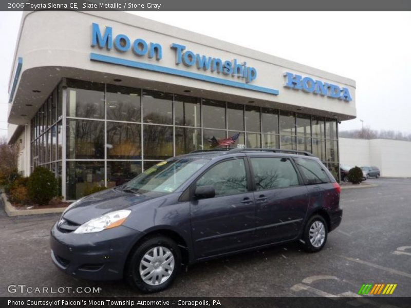 Slate Metallic / Stone Gray 2006 Toyota Sienna CE