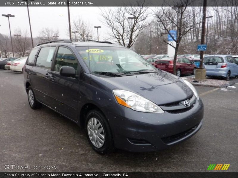 Slate Metallic / Stone Gray 2006 Toyota Sienna CE