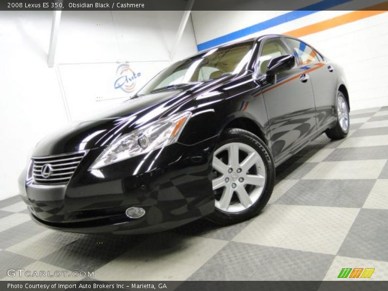 Obsidian Black / Cashmere 2008 Lexus ES 350