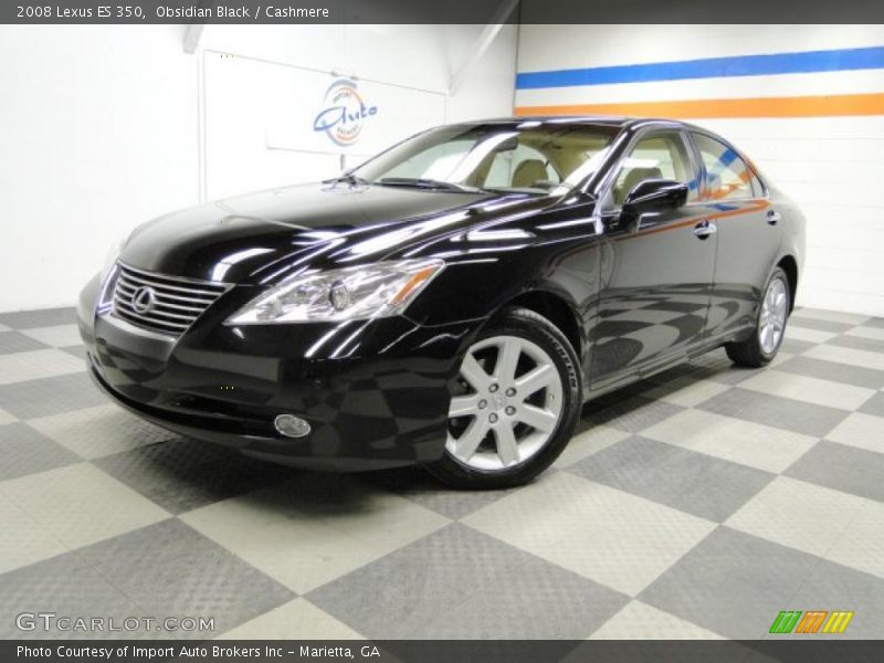 Obsidian Black / Cashmere 2008 Lexus ES 350
