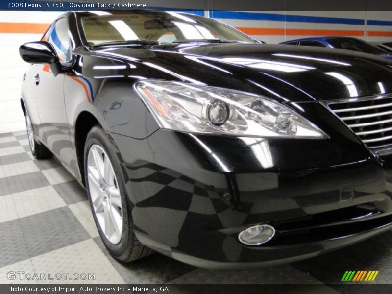 Obsidian Black / Cashmere 2008 Lexus ES 350