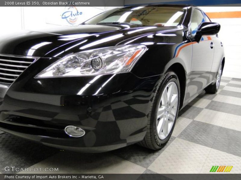 Obsidian Black / Cashmere 2008 Lexus ES 350