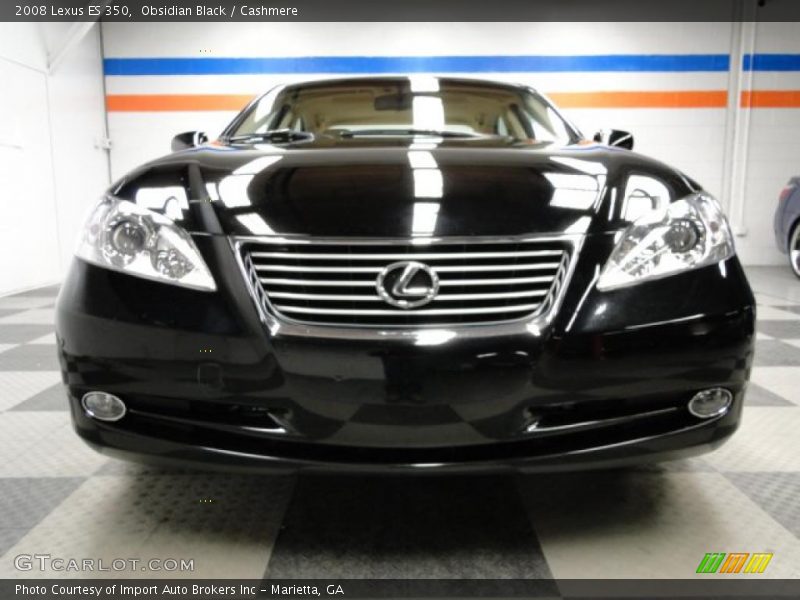 Obsidian Black / Cashmere 2008 Lexus ES 350