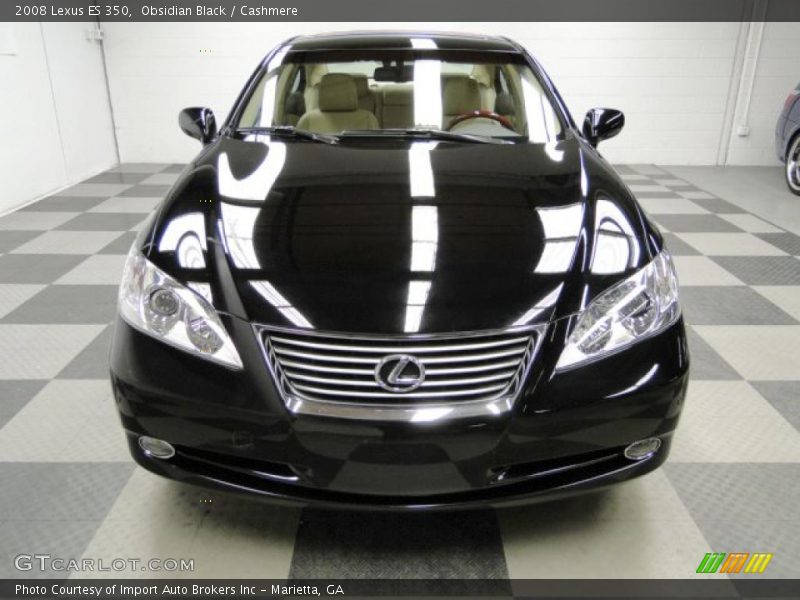 Obsidian Black / Cashmere 2008 Lexus ES 350