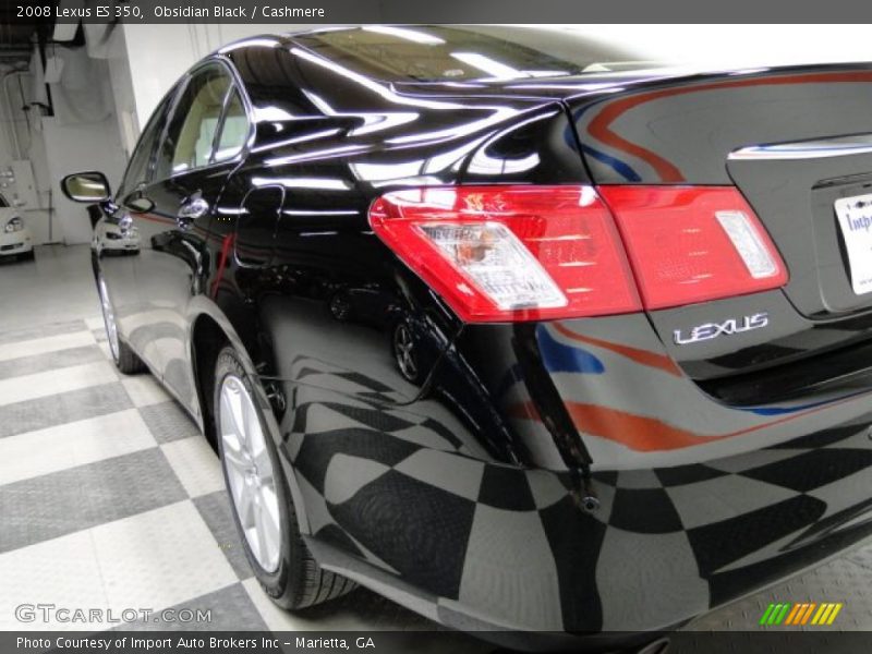 Obsidian Black / Cashmere 2008 Lexus ES 350