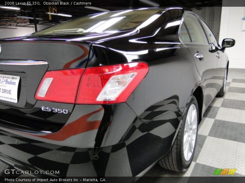 Obsidian Black / Cashmere 2008 Lexus ES 350