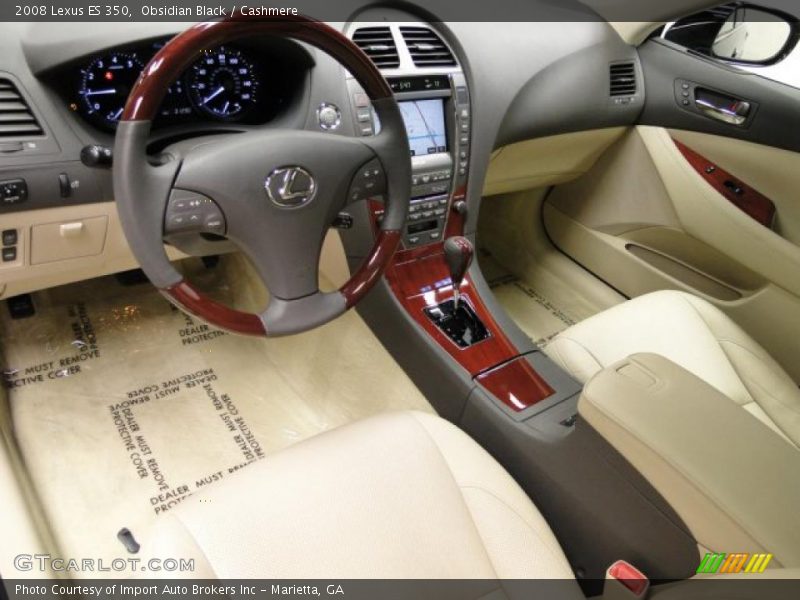 Obsidian Black / Cashmere 2008 Lexus ES 350