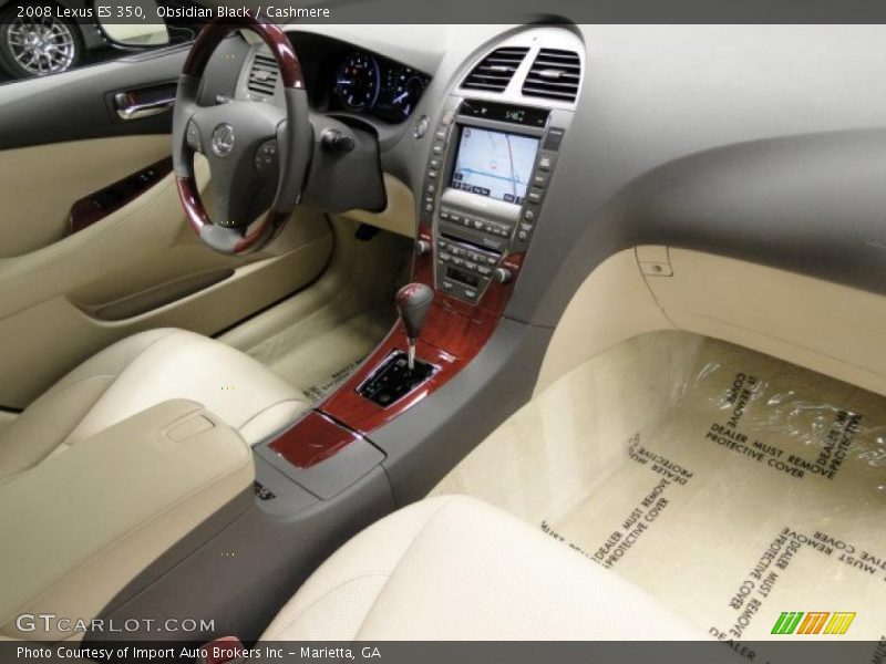 Obsidian Black / Cashmere 2008 Lexus ES 350