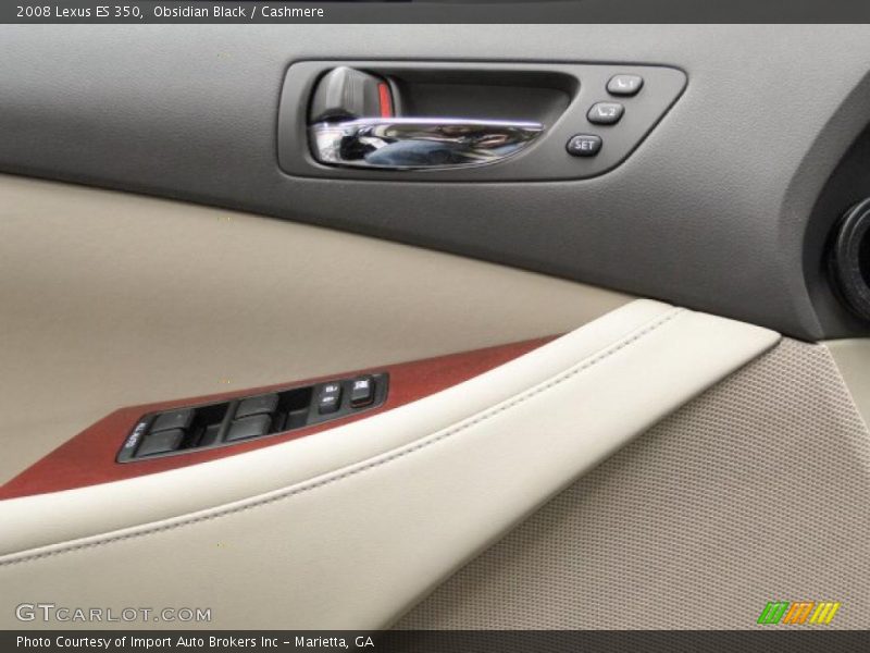 Obsidian Black / Cashmere 2008 Lexus ES 350