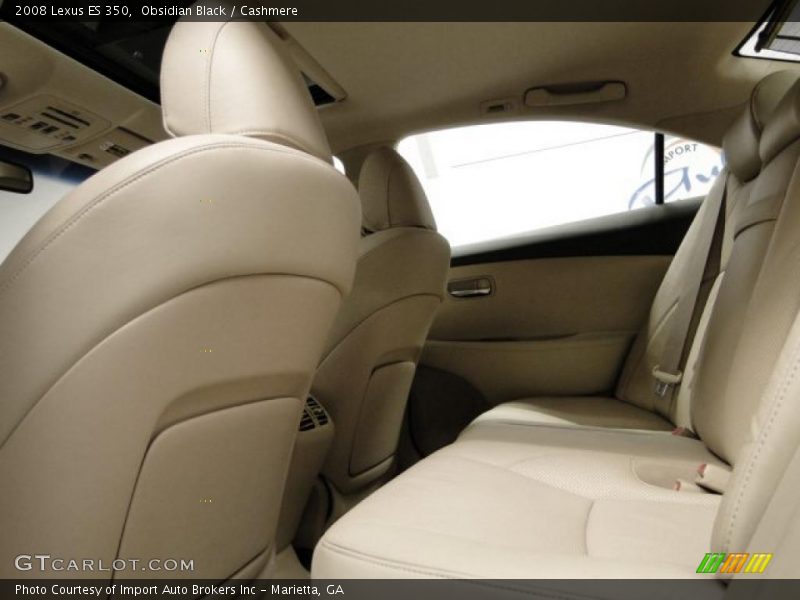 Obsidian Black / Cashmere 2008 Lexus ES 350