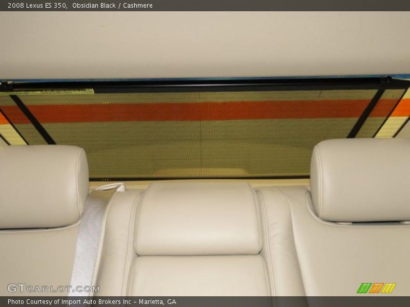 Obsidian Black / Cashmere 2008 Lexus ES 350