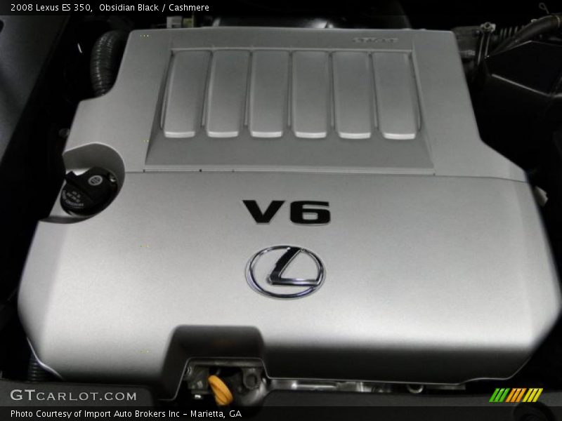Obsidian Black / Cashmere 2008 Lexus ES 350