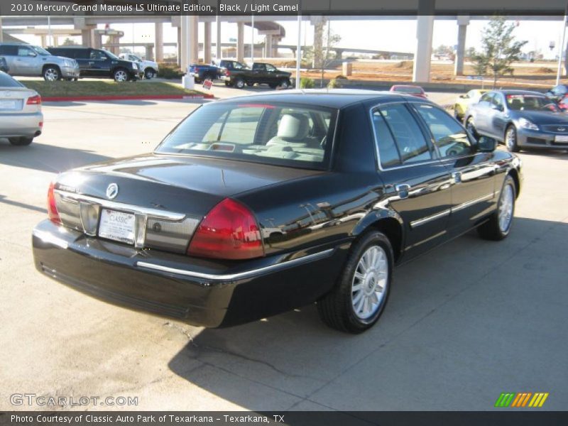 Black / Light Camel 2010 Mercury Grand Marquis LS Ultimate Edition