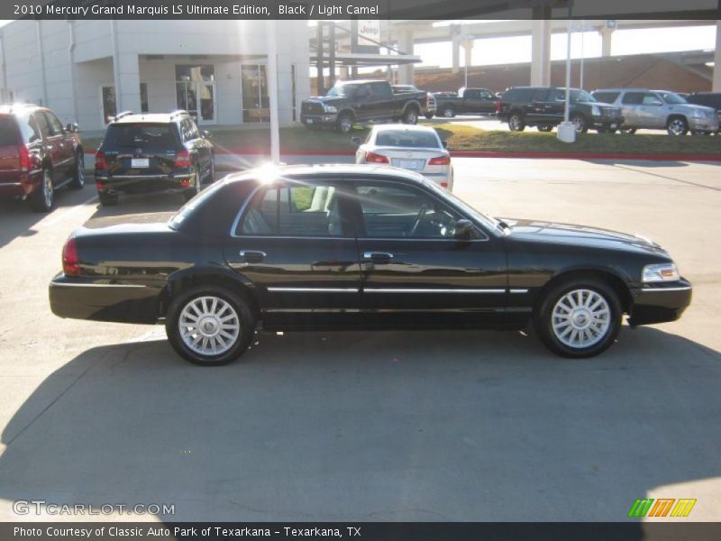 Black / Light Camel 2010 Mercury Grand Marquis LS Ultimate Edition