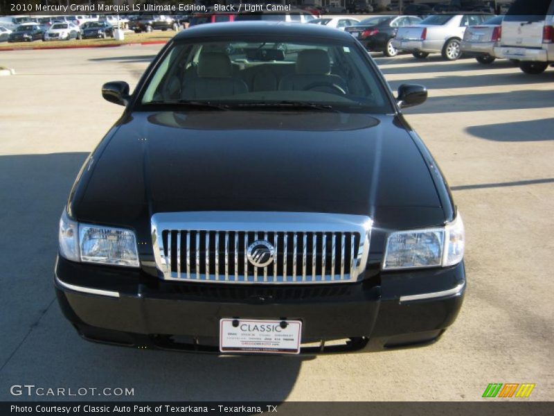 Black / Light Camel 2010 Mercury Grand Marquis LS Ultimate Edition