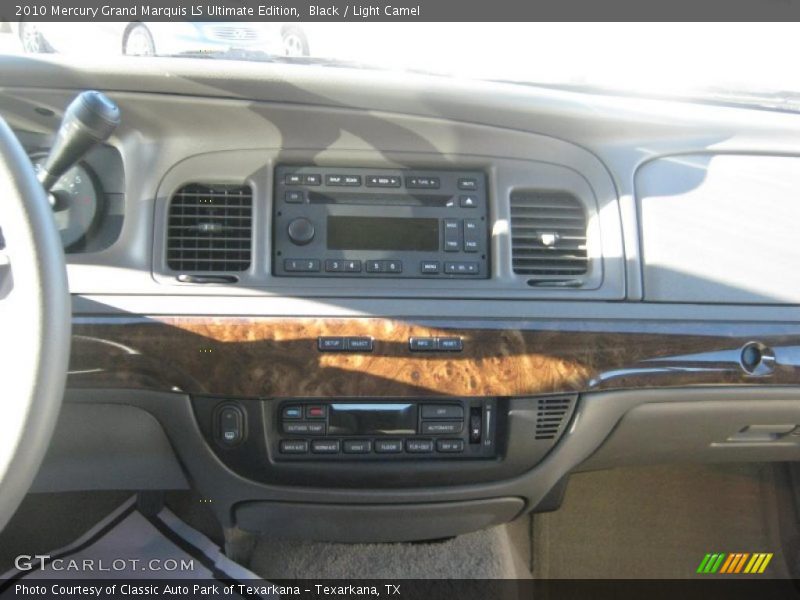 Black / Light Camel 2010 Mercury Grand Marquis LS Ultimate Edition