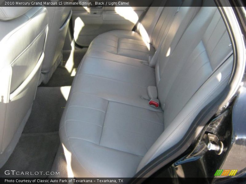 Black / Light Camel 2010 Mercury Grand Marquis LS Ultimate Edition
